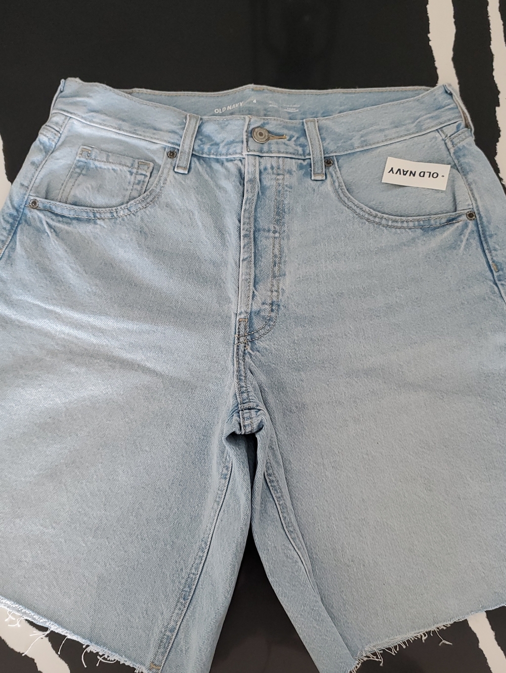 Old Navy NWT- Light Wash Bermuda Denim Shorts